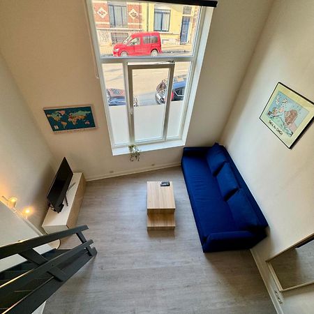 Studio Avec Chambre En Mezzanine Brussel Buitenkant foto